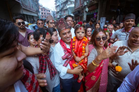 New ‘living goddess’ Aryatara enthroned at Kumarighar