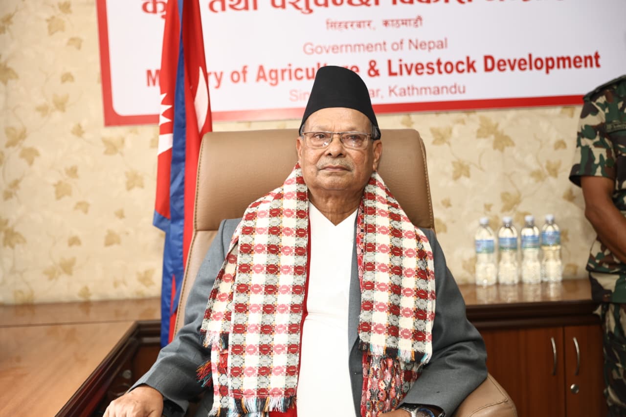 Minister Pariyar Stresses Protection of Agricultural Land