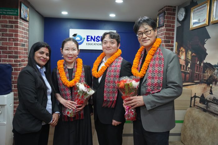 Gangseo University Delegates Visit Ensure Education Pvt. Ltd. to Strengthen Academic Collaboration