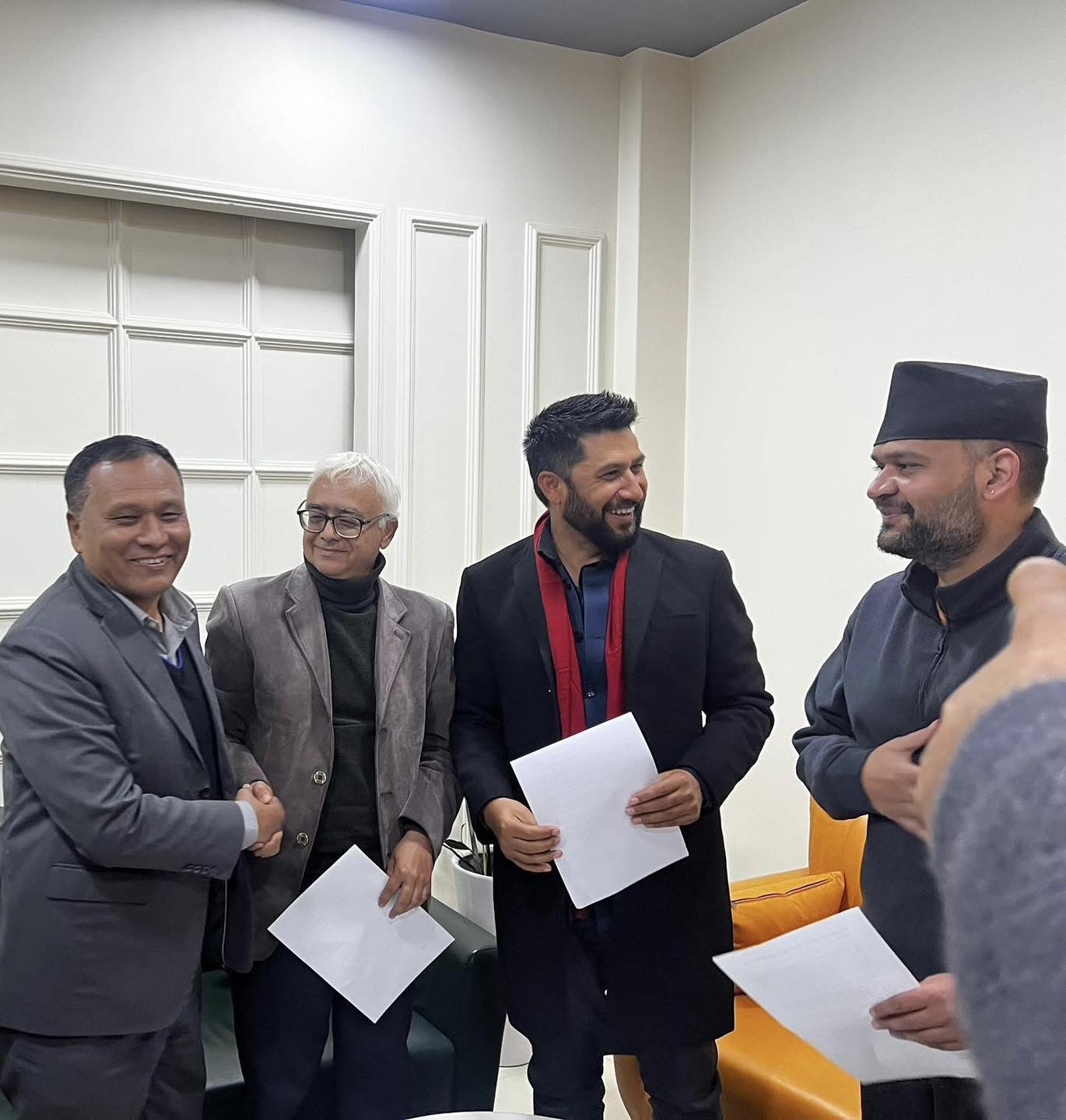 Rastriya Swatantra Party and Ujyaalo Nepal Party announce merger