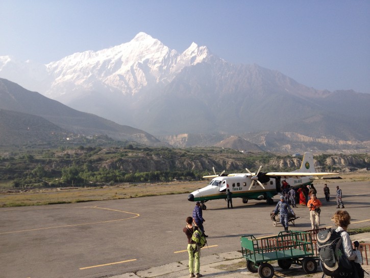 Flights on Pokhara–Jomsom Route Suspended During Winter Due to Low Tourist Arrivals
