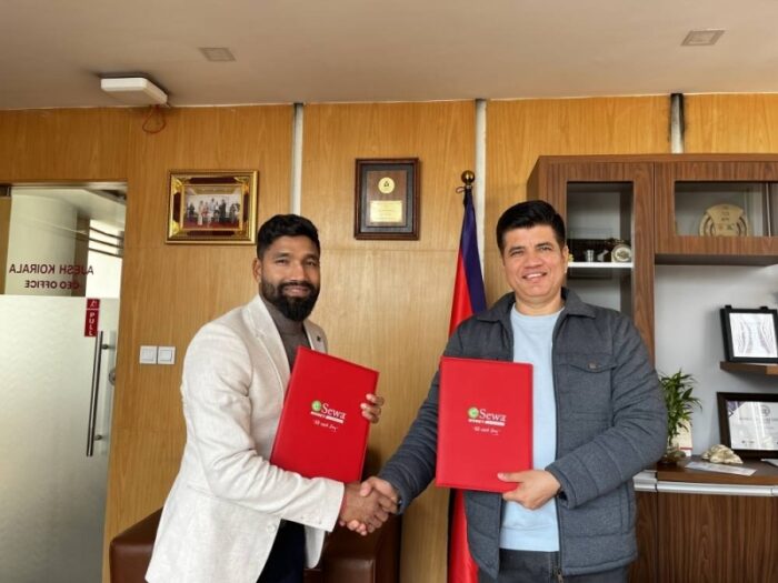 Dipendra Singh Airee reappointed as Brand Endorser of Esewa Money Transfer