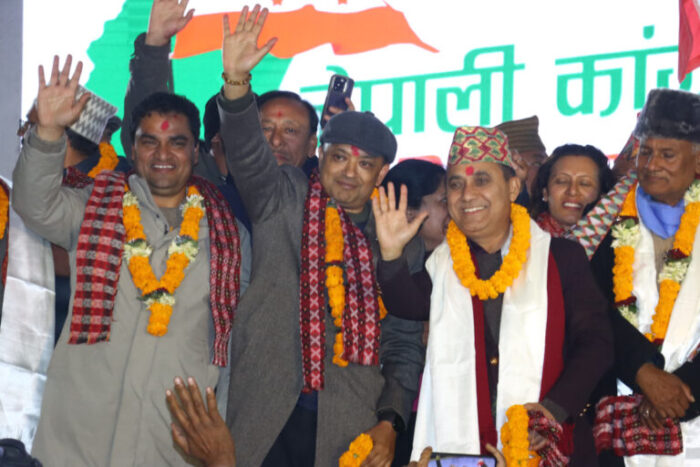 Gagan Thapa elected NC President unopposed thru Special Gen Convention