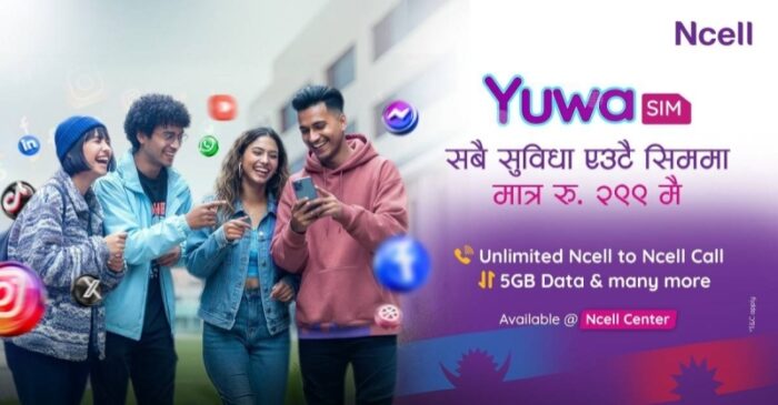 Ncell launches ‘Yuwa SIM’ starter pack for Gen Z users