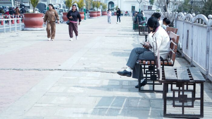 Kathmandu Metropolitan clarifies public benches not removed, under maintenance