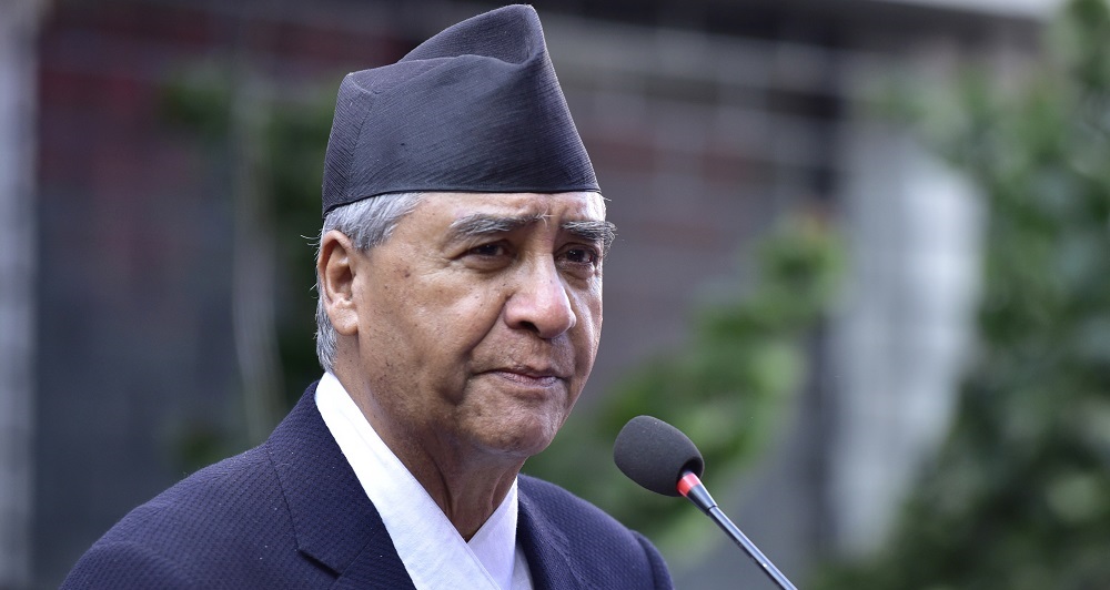 Deuba Clarifies No Meeting with Newly Appointed Congress President