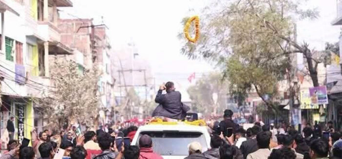 Balendra Shah’s ‘Road Show’ in Madhesh Draws Criticism for Brief Salik Tribute