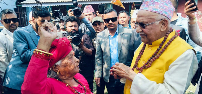 KP Sharma Oli Visits Damak’s “View Tower” Business Complex