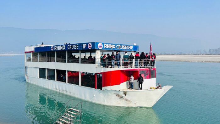 Nepal’s First Cruise “Rhino Cruise” Launched on Narayani River in Gaidakot