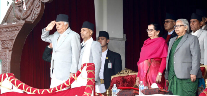 President Ram Chandra Paudel Attends National Democracy Day Ceremony