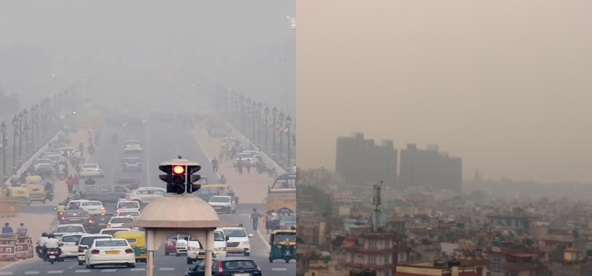 Air Pollution in Kathmandu Reaches ‘Hazardous’ Level on Tuesday Morning
