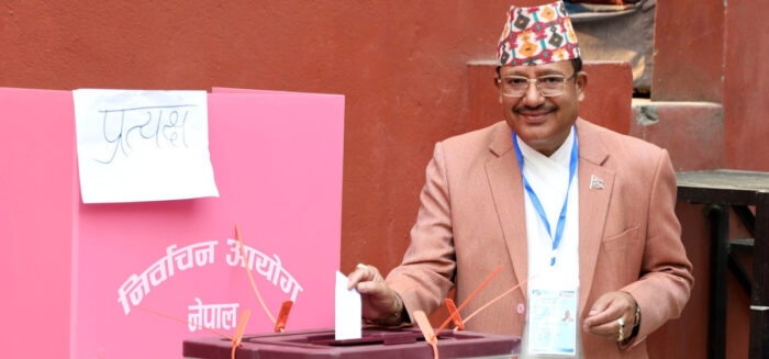 Acting Chief Election Commissioner Says Voting Ongoing Peacefully Across Nepal