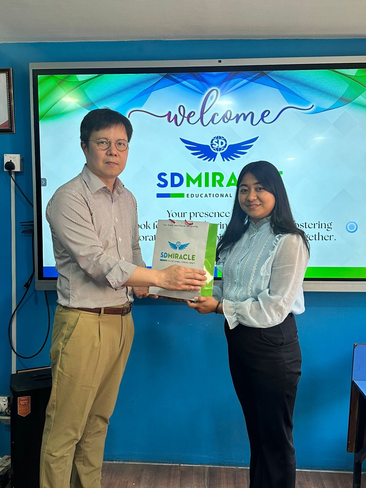 SD Miracle Educational Consultancy Explores Collaboration with Jeonju University