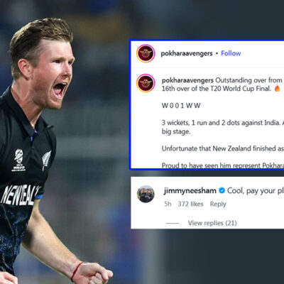 Nepal Premier League 2025: Jimmy Neesham Complains About Unpaid Salary from Pokhara Avengers